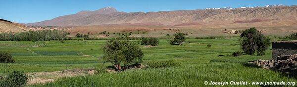 Rando au nord de Kelaat-M'Gouna - Maroc