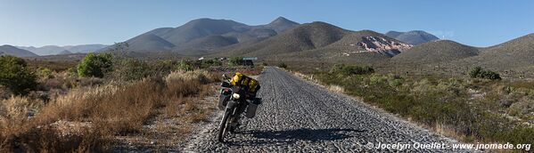 Route de Real de Catorce - San Luis Potosí - Mexique