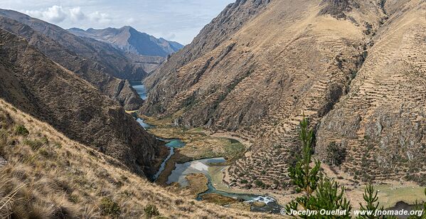 Route de Vilca à Huancaya - Réserve paysagère Nor Yauyos-Cochas - Pérou