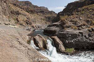 Engare Sero Waterfall - Lake Natron Area - Tanzania