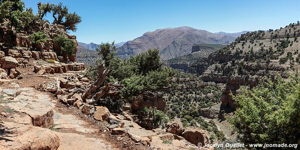 Rando de Aït Bouguemez à la vallée de l'Anergui - Maroc