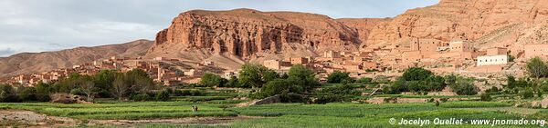 Rando au nord de Kelaat-M'Gouna - Maroc