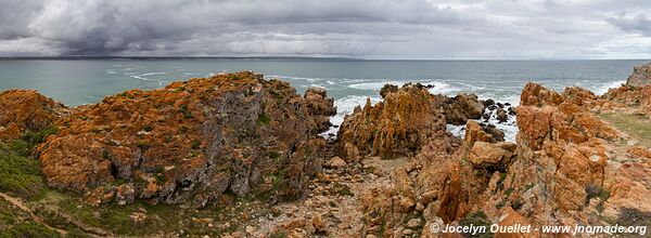 Route de Mossel Bay à Cape Agulhas - Afrique du Sud