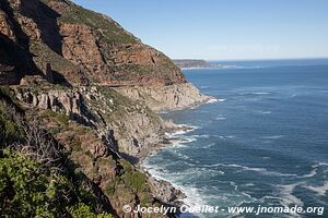 Route de Chapman's Peak - Côte atlantique - Le Cap - Afrique du Sud