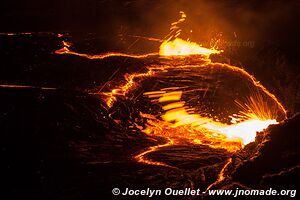 Désert du Danakil - Volcan Erta Ale - Éthiopie