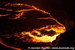 Désert du Danakil - Volcan Erta Ale - Éthiopie