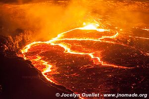 Désert du Danakil - Volcan Erta Ale - Éthiopie