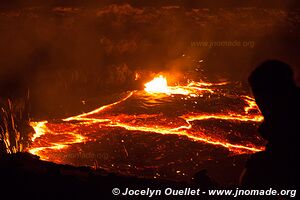 Désert du Danakil - Volcan Erta Ale - Éthiopie