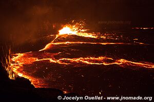 Désert du Danakil - Volcan Erta Ale - Éthiopie