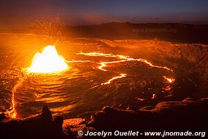 Désert du Danakil - Volcan Erta Ale - Éthiopie