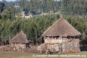 Lake Tana to Lalibela road - Ethiopia