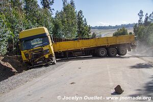 Lake Tana to Lalibela road - Ethiopia