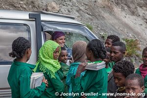 Lake Tana to Lalibela road - Ethiopia