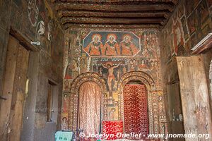 Église Debre Berhan Selassie - Éthiopie