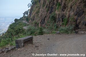Route Debark à Axoum - Éthiopie