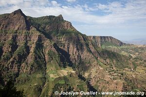 Debark to Axum road - Ethiopia