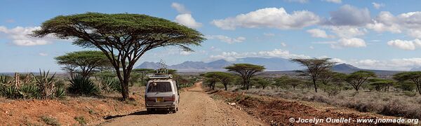 Route Maralal au Lac Turkana - Kenya