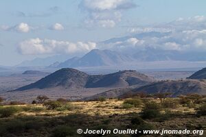 Maralal to Lake Turkana road - Kenya