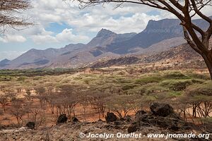 Maralal to Lake Turkana road - Kenya