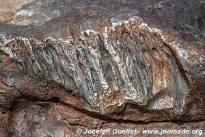 Météorite Hoba - Autour de Tsumeb - Namibie