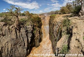 Chutes Epupa - Kaokoveld - Namibie