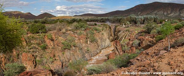 Chutes Epupa - Kaokoveld - Namibie