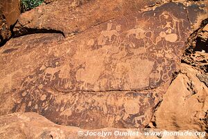 Twyfelfontein - Damaraland - Namibie