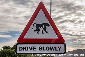 Road from Agulhas to Danger Point - South Africa