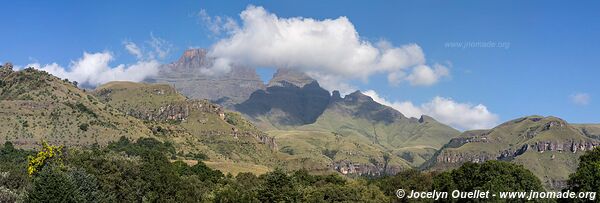Zone de Monks Cowl - uKhahlamba-Drakensberg - Afrique du Sud