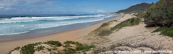 Plage de Manzengweya - Coastal Forest Reserve - iSimangaliso Wetland Park - The Elephant Coast - Afrique du Sud