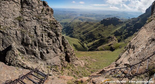 Zone de Sentinel Peak - uKhahlamba-Drakensberg - Afrique du Sud