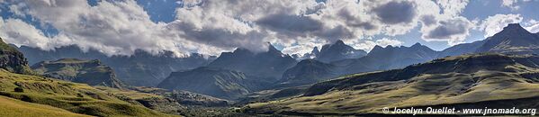 Zone de Cathedral Peak - uKhahlamba-Drakensberg - Afrique du Sud