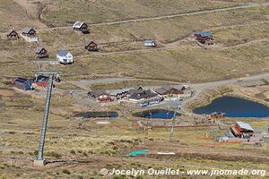 Road from Sani Pass to Butha-Buthe - Lesotho