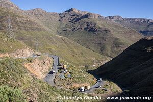 Road from Sani Pass to Butha-Buthe - Lesotho