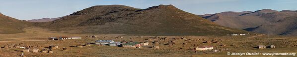 Route de Sani Pass à Butha-Buthe - Lesotho