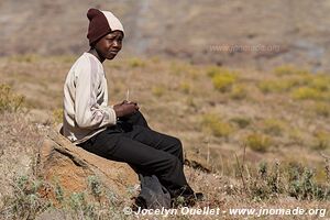 Route de Ha Lejone à Katse Dam - Lesotho