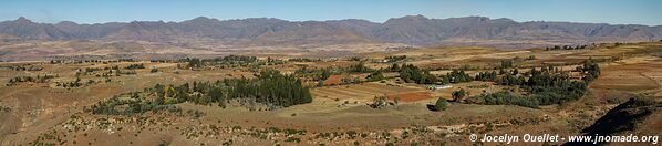 Route de Semonkong à Malealea - Lesotho