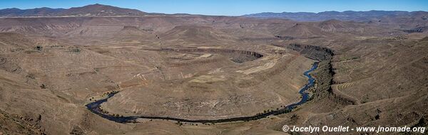 Road from Sani Pass to Butha-Buthe - Lesotho