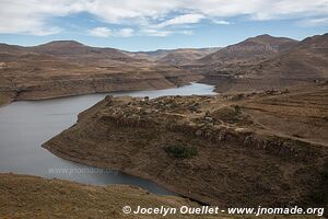 Road from Ha Lejone to Katse Dam - Lesotho