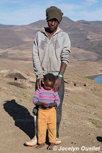 Road from Ha Lejone to Katse Dam - Lesotho