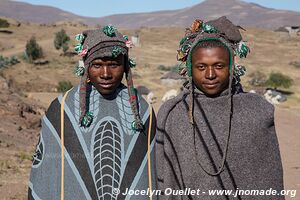 Road from Ha Lejone to Katse Dam - Lesotho