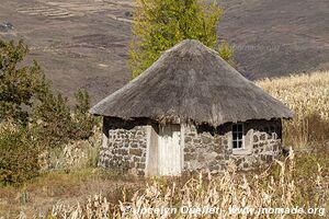 Road from Ha Lejone to Katse Dam - Lesotho