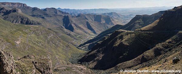 Road from Sani Pass to Butha-Buthe - Lesotho