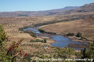 Route de Malealea à Qacha's Nek - Lesotho