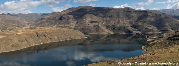 Road from Ha Lejone to Katse Dam - Lesotho