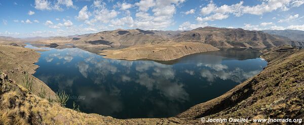 Road from Ha Lejone to Katse Dam - Lesotho