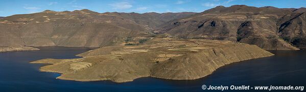 Road from Ha Lejone to Katse Dam - Lesotho