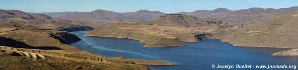 Road from Ha Lejone to Katse Dam - Lesotho