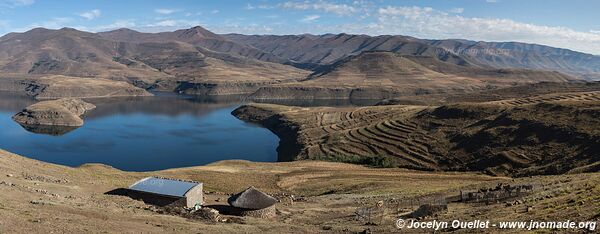 Road from Ha Lejone to Katse Dam - Lesotho