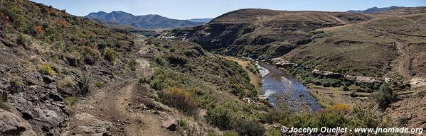 Route de Semonkong à Malealea - Lesotho